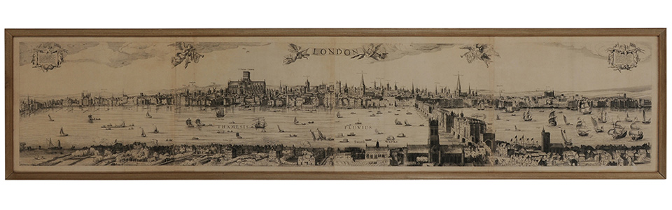 London map circa 1883-1885
